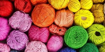 Balls of yarn